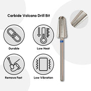 Carbide Volcano Drill Bit - DTK Nail Supply