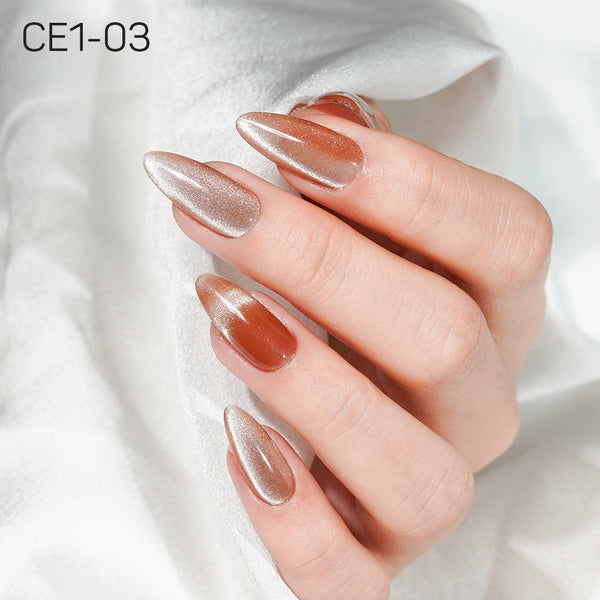 LAVIS Cat Eyes CE1 - Gel Polish 0.5 oz - Cozy Cashmere Collection by LAVIS NAILS sold by DTK Nail Supply