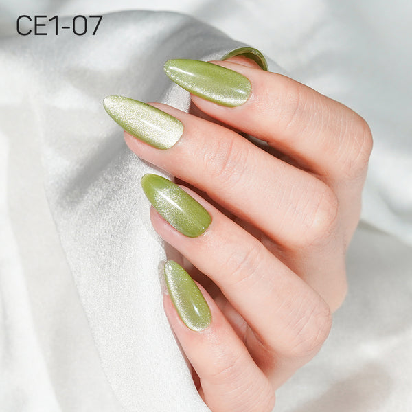 LAVIS Cat Eyes CE1 - Gel Polish 0.5 oz - Cozy Cashmere Collection by LAVIS NAILS sold by DTK Nail Supply
