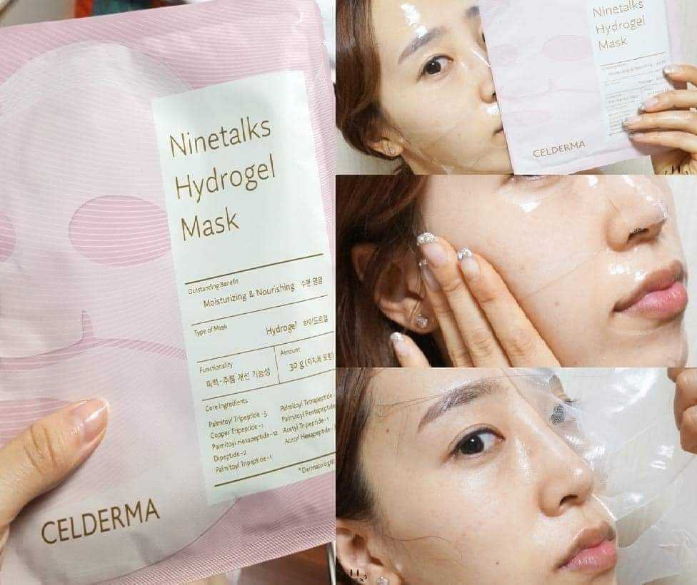Celderma Ninetalks Hydrogel Mask - DTK Nail Supply