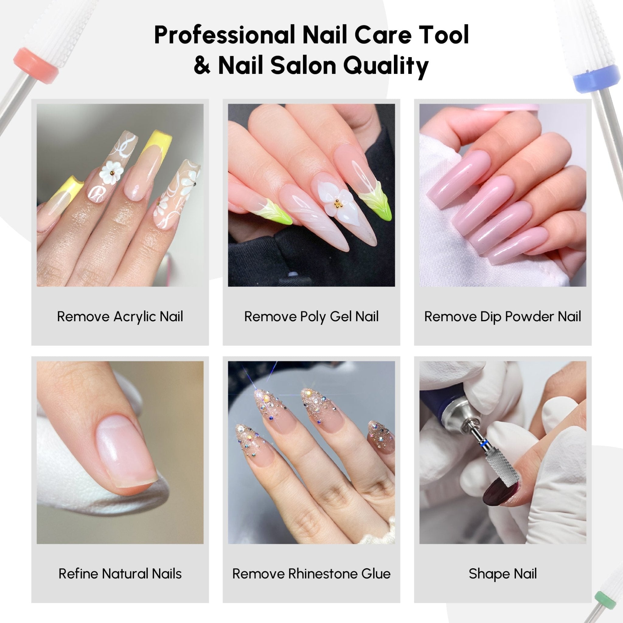 Ceramic 5in1 Drill Bit - DTK Nail Supply