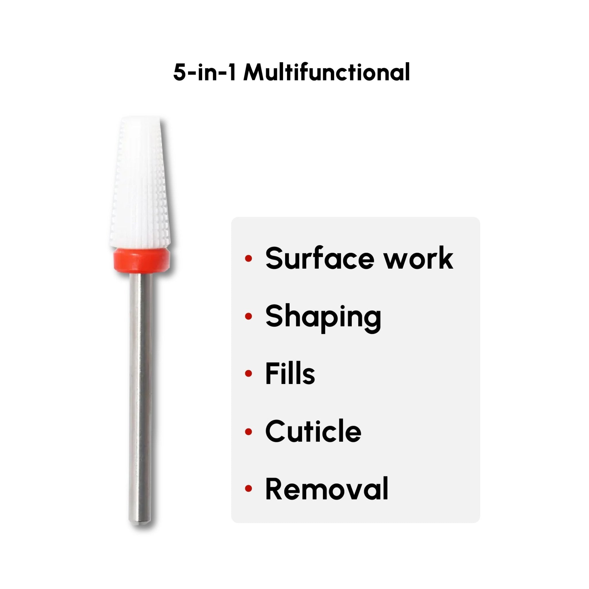 Ceramic 5in1 Drill Bit - DTK Nail Supply