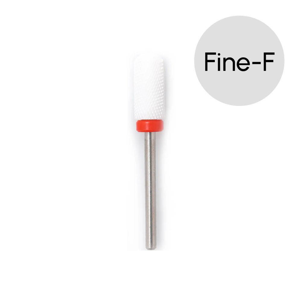 Ceramic Large Barrel Smooth Top Safety Bit - DTK Nail Supply