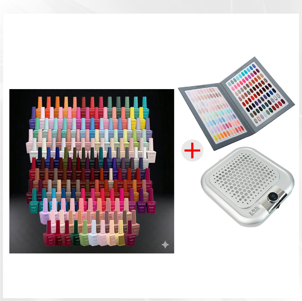 Chaun Legend 240-Color Gel Polish SPECIAL Library | DTK - DTK Nail Supply
