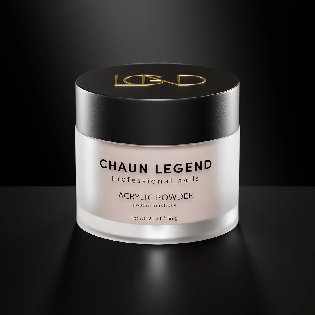 CHAUN LEGEND Acrylic Powder - A116 Barely Pink - DTK Nail Supply