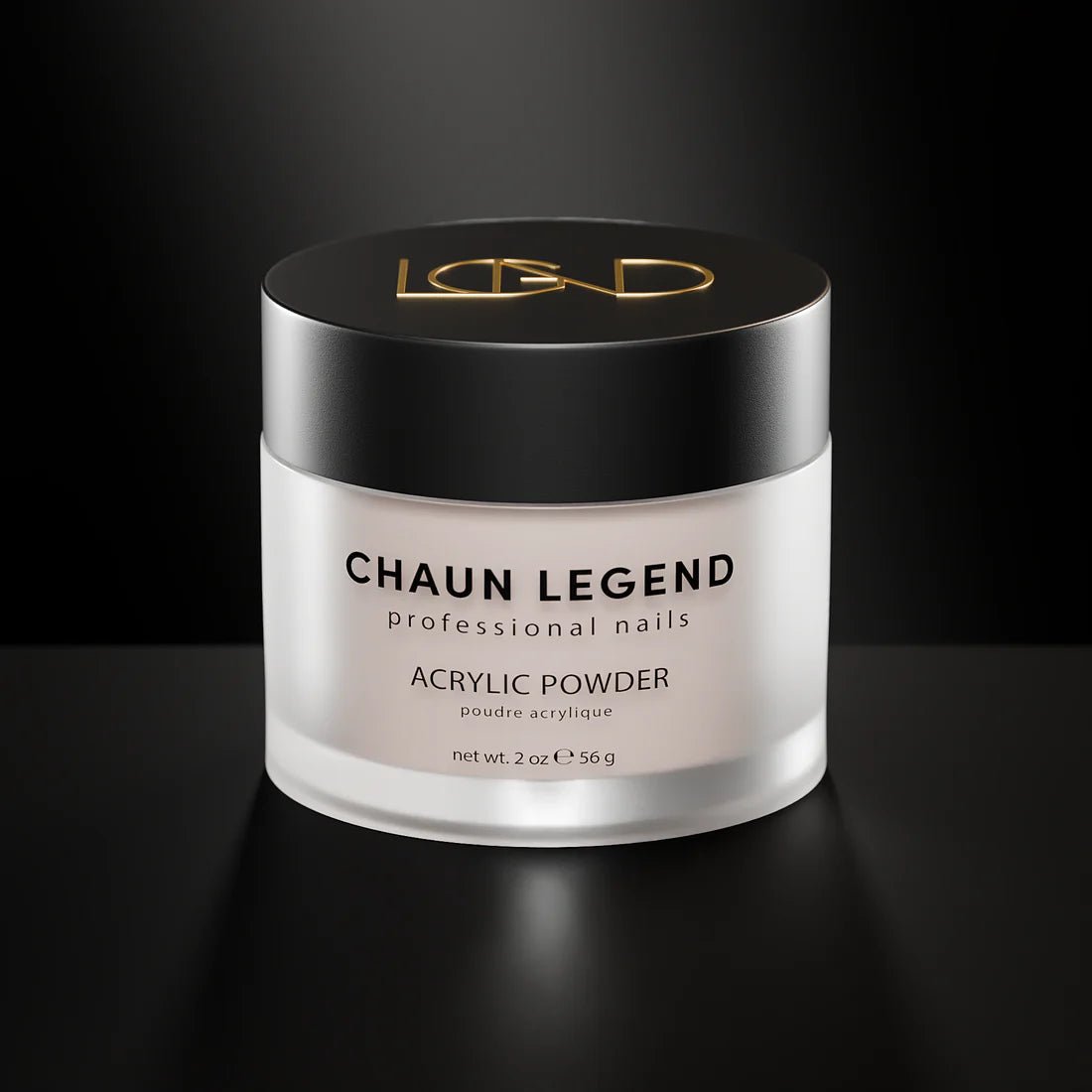 CHAUN LEGEND Acrylic Powder - A123 Sheer Temptation - DTK Nail Supply
