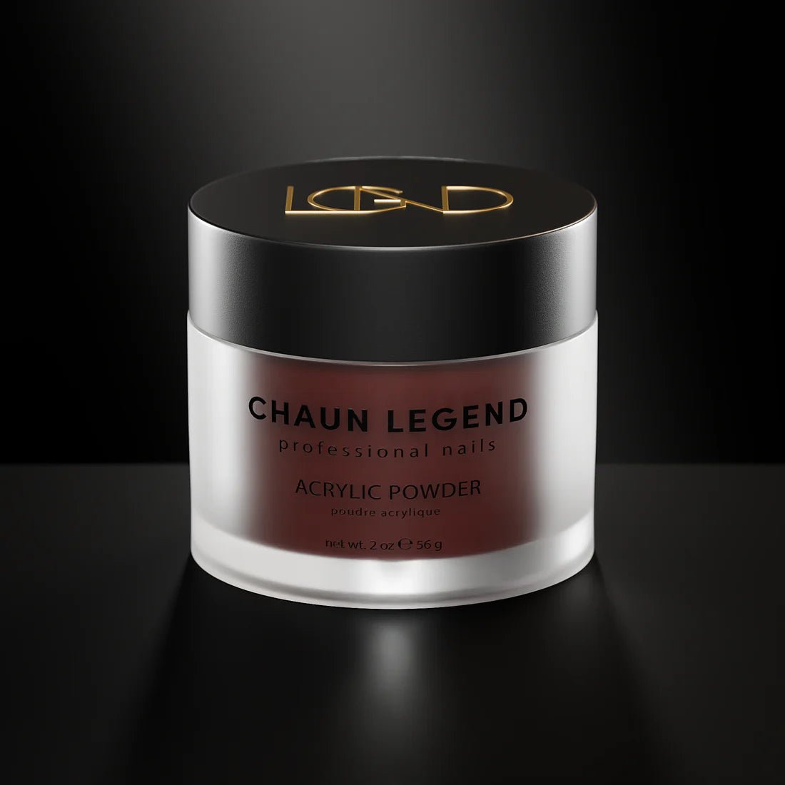 CHAUN LEGEND Acrylic Powder - A139 Dark Chocolate - DTK Nail Supply