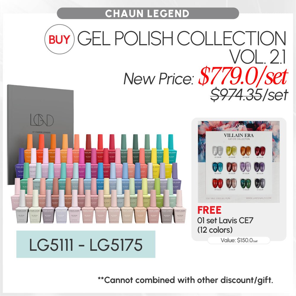 CHAUN LEGEND Gel Polish Collection - DTK Nail Supply