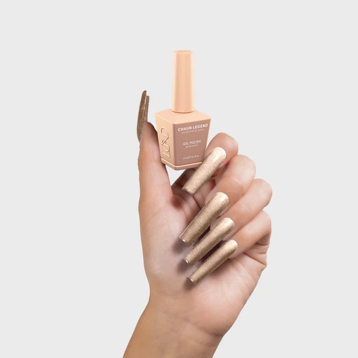 CHAUN LEGEND Gel Polish - LG5082 Frosted Pinktini - DTK Nail Supply