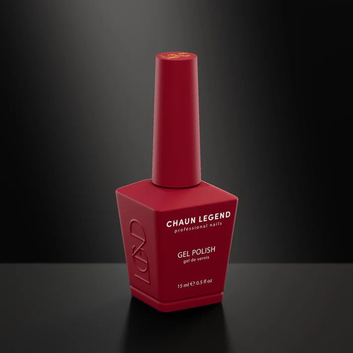 CHAUN LEGEND Gel Polish - LG5211 Red Hot Ridley - DTK Nail Supply