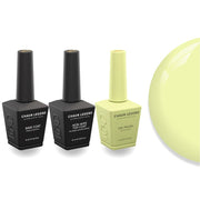 Chaun Legend Non - Wipe Top Coat - Base Coat Duo - LG5134 Spearmint Secrets - DTK Nail Supply