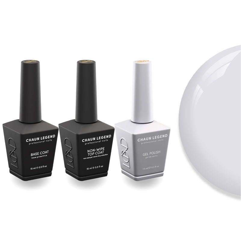 Chaun Legend Non - Wipe Top Coat - Base Coat Duo - LG5147 No Limits - DTK Nail Supply