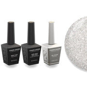 Chaun Legend Non - Wipe Top Coat - Base Coat Duo - LG5239 Gleam And Scream - DTK Nail Supply