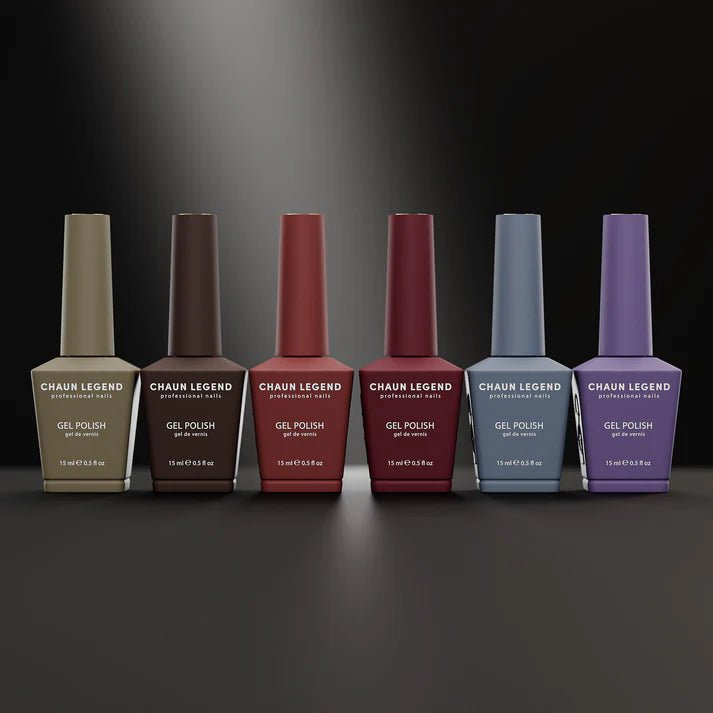 CHAUN LEGEND Set Gel Polish - Chaun's Earthy Faves - DTK Nail Supply
