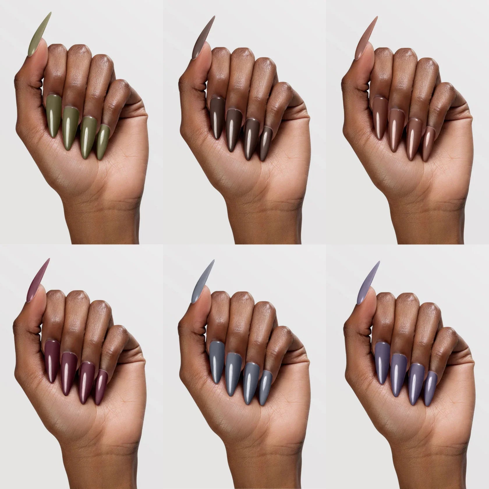 CHAUN LEGEND Set Gel Polish - Chaun's Earthy Faves - DTK Nail Supply