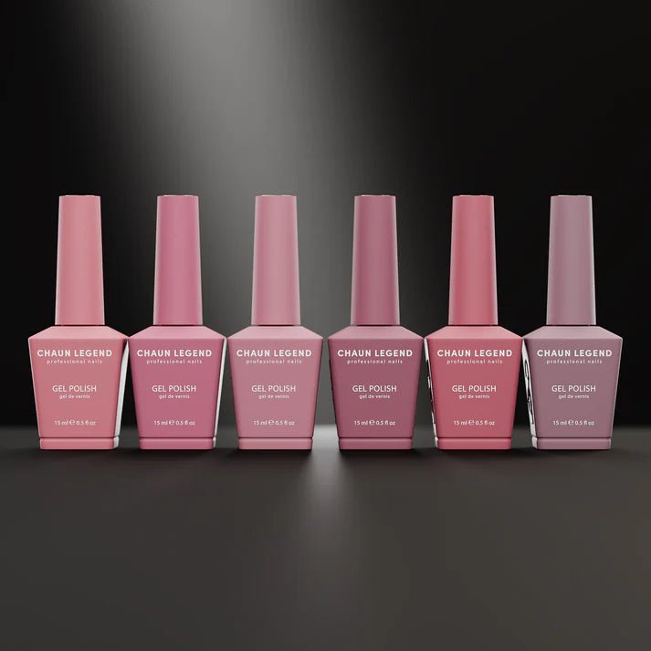 CHAUN LEGEND Set Gel Polish - Mauves + Aunties Bundle - DTK Nail Supply
