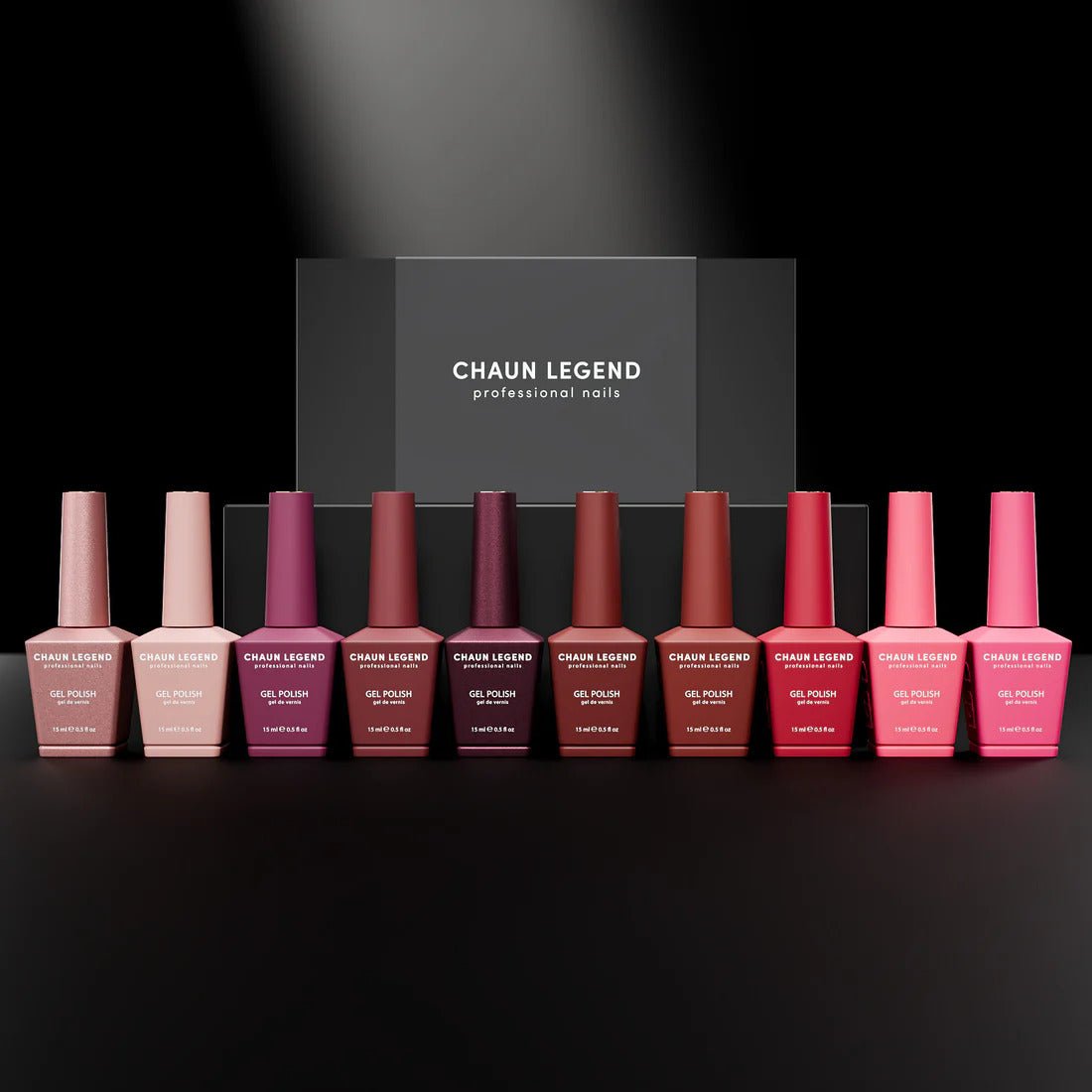 CHAUN LEGEND Set Gel Polish - The After Dark Bundle - DTK Nail Supply