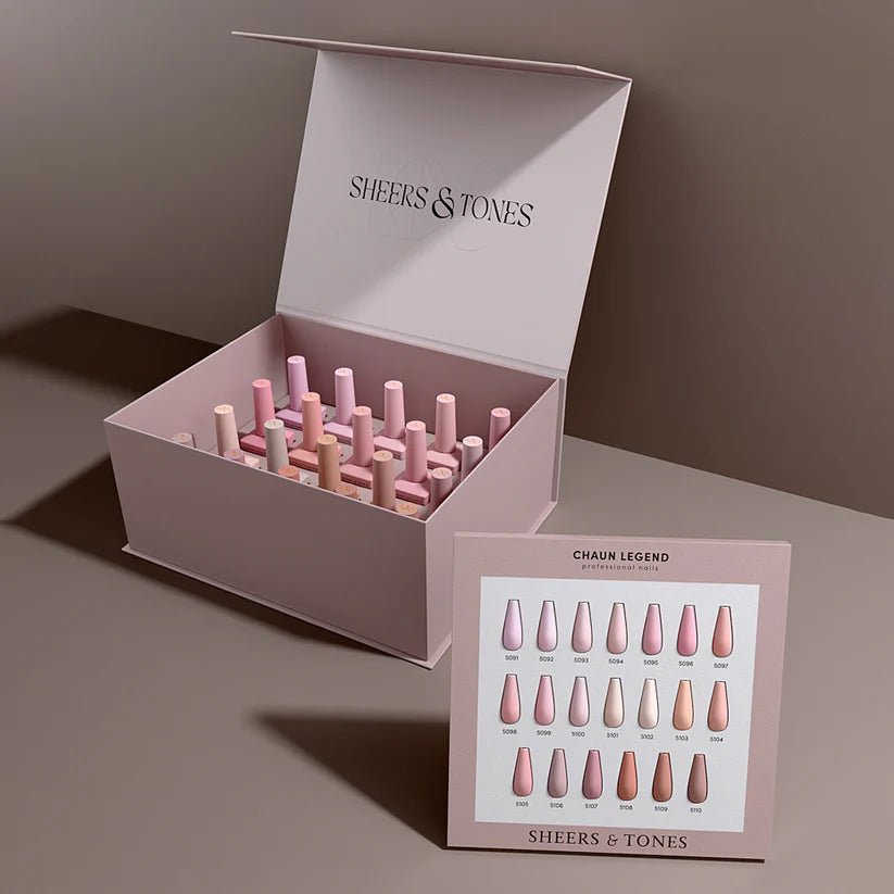 CHAUN LEGEND Sheers & Tones Collection - DTK Nail Supply