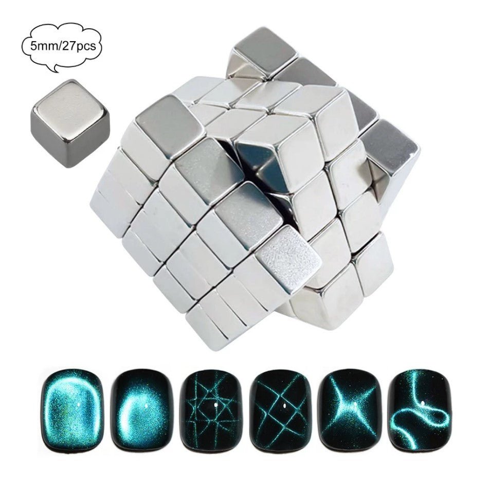 Chess Board Rubik's Cube Magnet - DTK Nail Supply