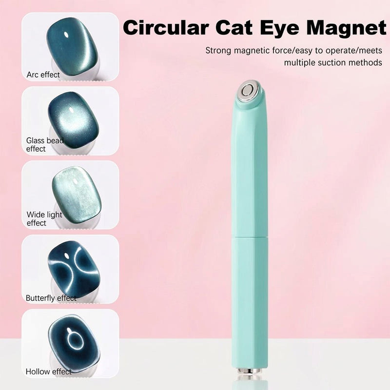Circular Cat Eye Magnet - DTK Nail Supply