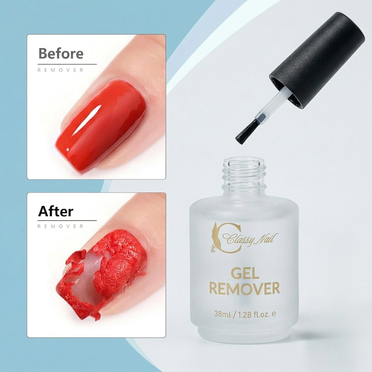 Classy Nail Art Gel Remover Plus - 38mL - DTK Nail Supply