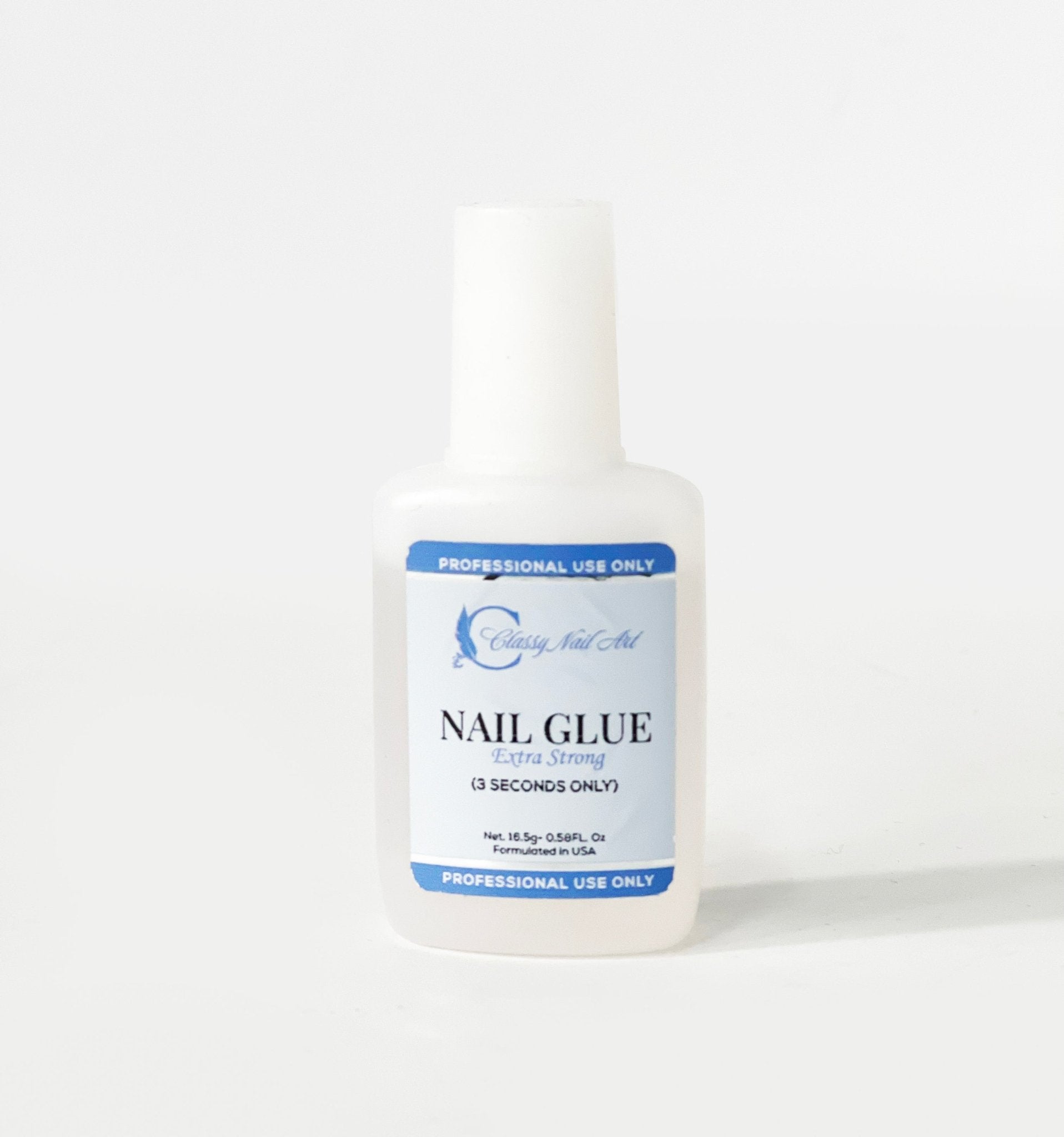 Classy Nail Art - Nail Glue Extra Strong - 0.58oz - DTK Nail Supply