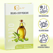 Classy Nail - Deluxe 4 Steps Pedicure - Olive - DTK Nail Supply