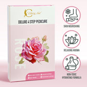 Classy Nail - Deluxe 4 Steps Pedicure - Rose - DTK Nail Supply