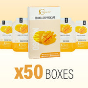 Classy Nail - Deluxe 4 Steps Pedicure x 50 Boxes - Mango - DTK Nail Supply