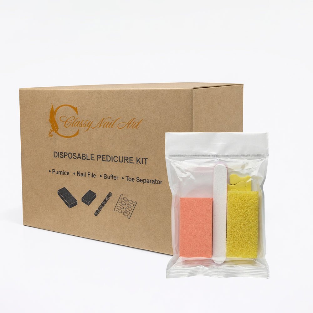 Classy Pedicure Kit (Box) - DTK Nail Supply