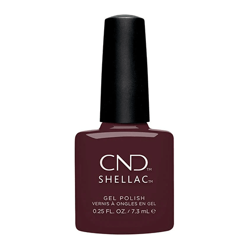 CND Shellac Gel Polish - 017 - Black Cherry - 0.25oz - DTK Nail Supply