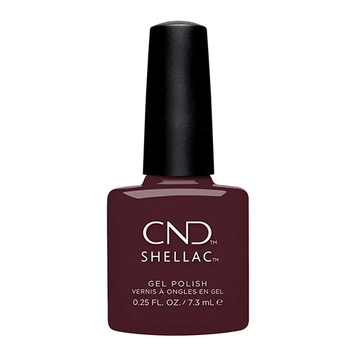CND Shellac Gel Polish - 017 - Black Cherry - 0.25oz - DTK Nail Supply