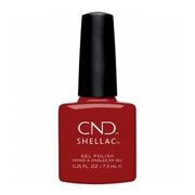 CND Shellac Gel Polish - 023 - Bordeaux Babe - 0.25oz - DTK Nail Supply