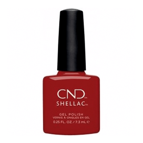 CND Shellac Gel Polish - 023 - Bordeaux Babe - 0.25oz - DTK Nail Supply