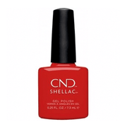 CND Shellac Gel Polish - 047 - Devil Red - 0.25oz - DTK Nail Supply