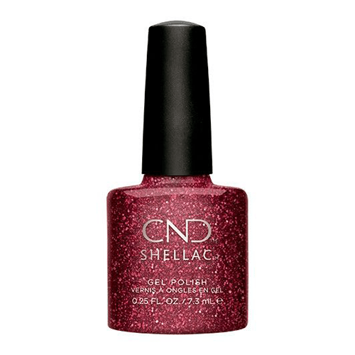 CND Shellac Gel Polish - 058 - Garnet Glamour - 0.25oz - DTK Nail Supply