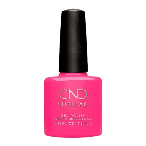 CND Shellac Gel Polish - 064 - Hot Pop Pink - 0.25oz - DTK Nail Supply