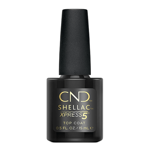 CND Shellac - XPress5 Top Coat - 0.5 oz - DTK Nail Supply