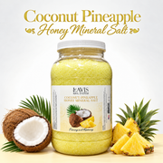 LAVIS Coconut Pineapple Honey Mineral Salt — 1-Gallon Salon Soak Prep