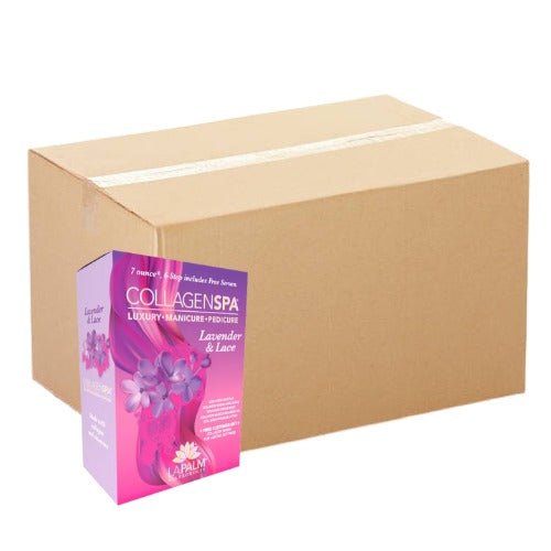 Collagen Spa 6 Steps System + Bomber - Lavender & Lace Single - DTK Nail Supply