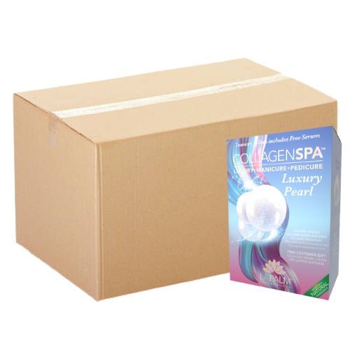Collagen Spa 6 Steps System + Bomber - Luxury Pearl - DTK Nail Supply