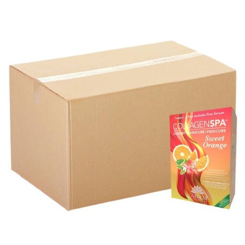 Collagen Spa 6 Steps System + Bomber - Sweet Orange Single - DTK Nail Supply