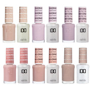 DTK Nail Supply - Authentic DND - Daisy Nail Designs DND Gel & Polish 6pc Bundle - Creamy Neutrals for wholesale salon use