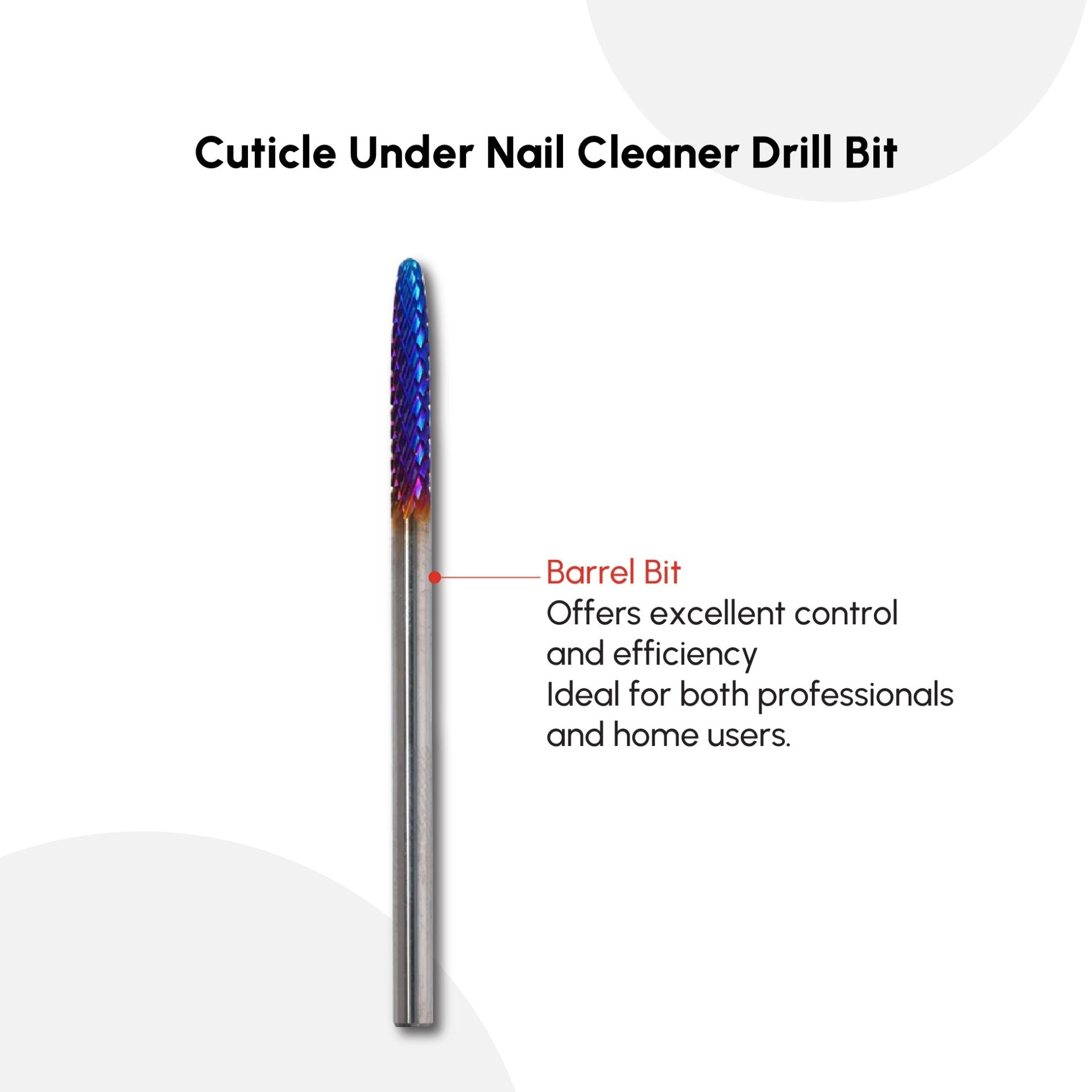 Cuticle Under Nail Cleaner Drill Bit - DTK Nail Supply