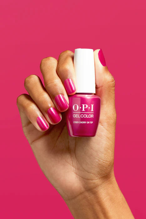 OPI Gel Nail Polish - F014 Cyber Cherry on Top - Gel Polish 0.5oz by OPI sold by DTK Nail Supply