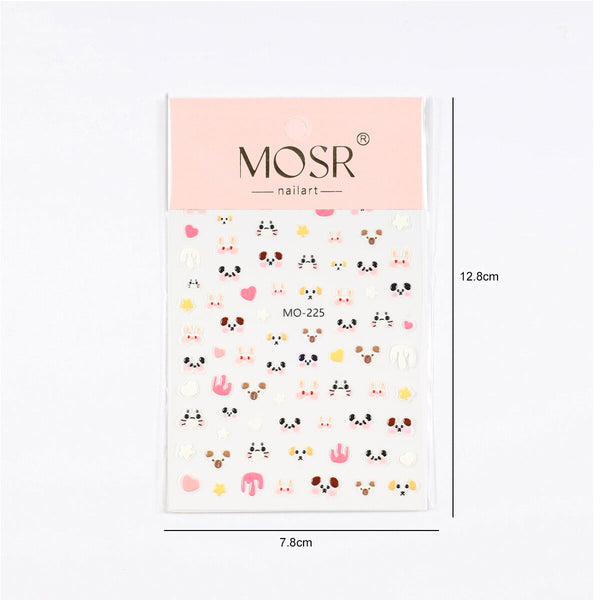 3D Nail Art Stickers MO-225