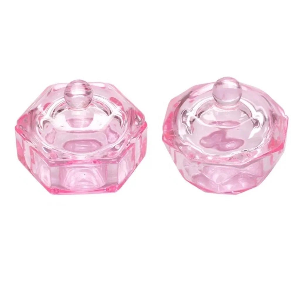 Dappen Dish Nails Lid Pink Cup