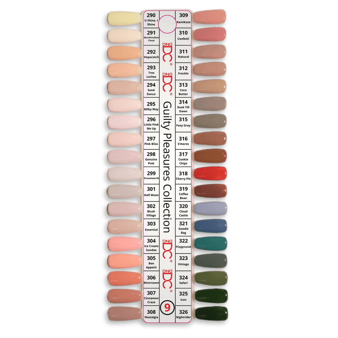 DC Guilty Pleasures Collection - Set of 34 Gel Polish Part 9 - DTK Nail Supply