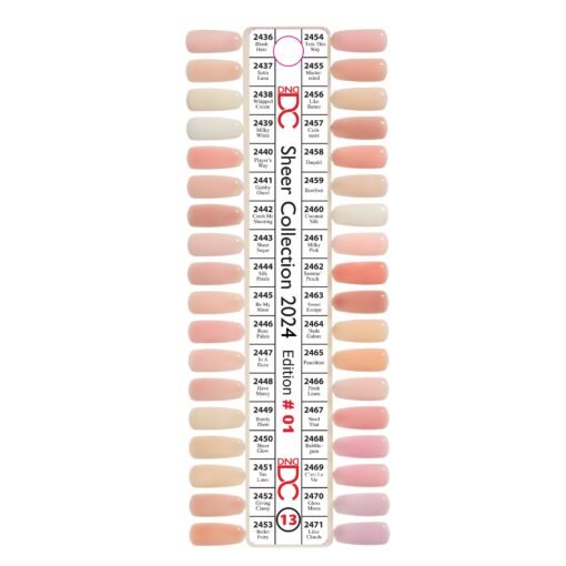 DC Part 13 - Set of 34 Gel & Lacquer Combos - DTK Nail Supply