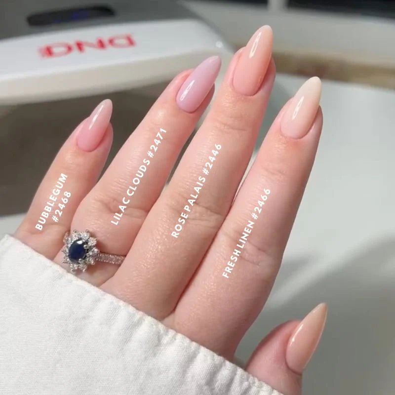 DC Part 13 - Set of 34 Gel & Lacquer Combos - Sheer Collection - DTK Nail Supply